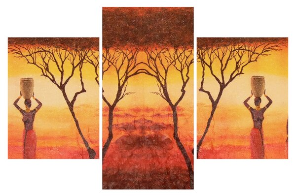 Kép - afrikai szavanna (90x60 cm)