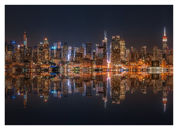 Kép - Felhőkarcolók (70x50 cm)