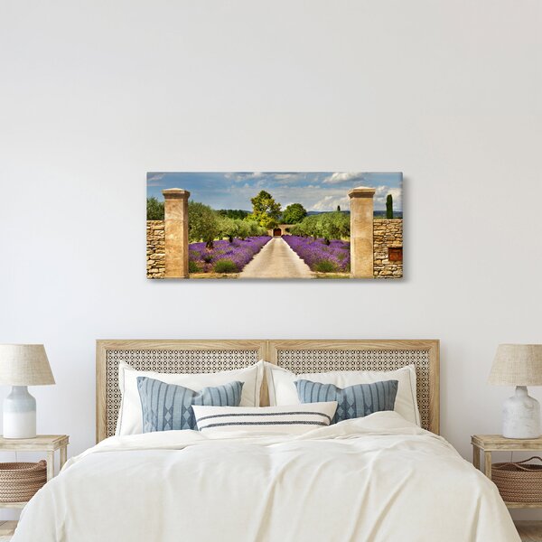 Kép - Levendula ösvények (120x50 cm)