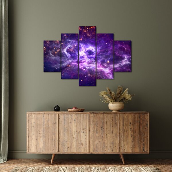 Kép - Lila Univerzum (150x105 cm)