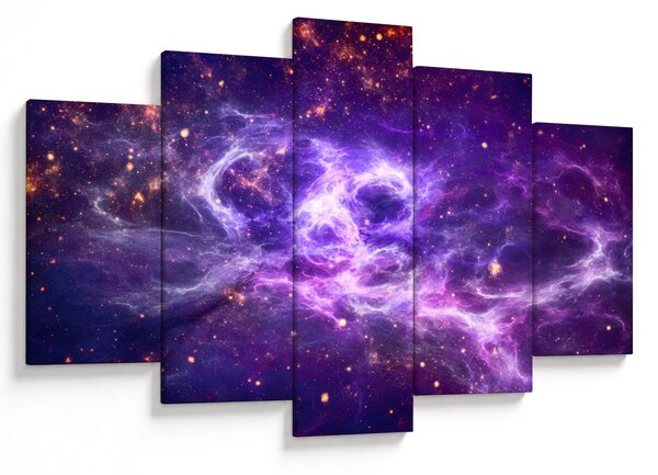 Kép - Lila Univerzum (150x105 cm)
