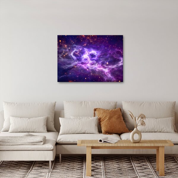 Kép - Lila Univerzum (70x50 cm)