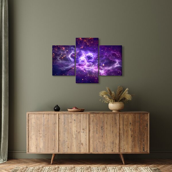 Kép - Lila Univerzum (90x60 cm)