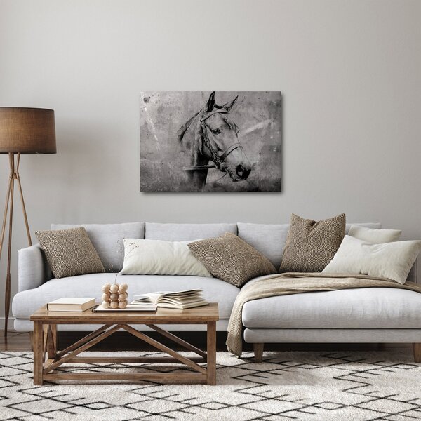 Kép - Egy ló portréja (70x50 cm)