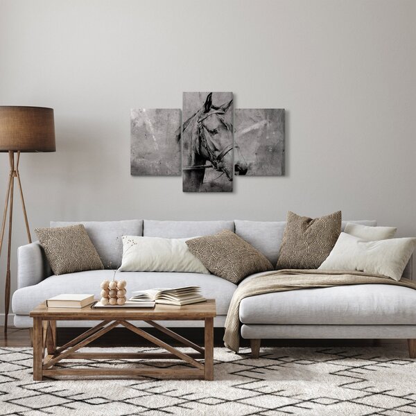 Kép - Egy ló portréja (90x60 cm)