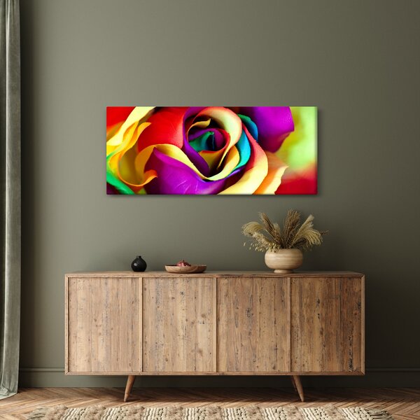 Kép - Színes rózsa (120x50 cm)