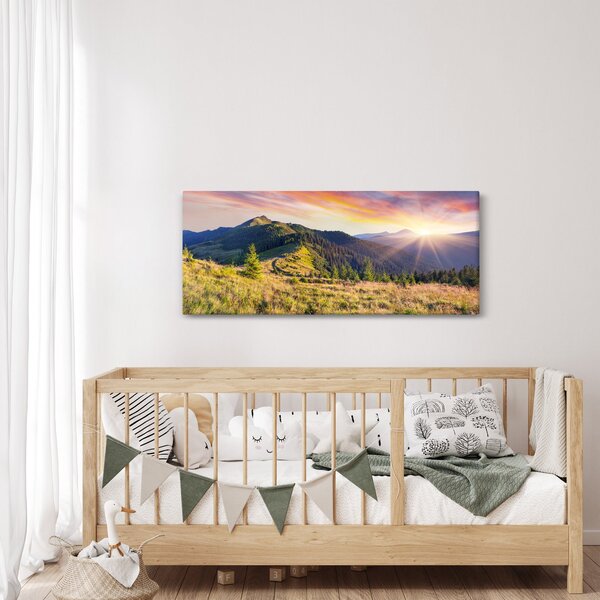 Kép - Erdei táj (120x50 cm)