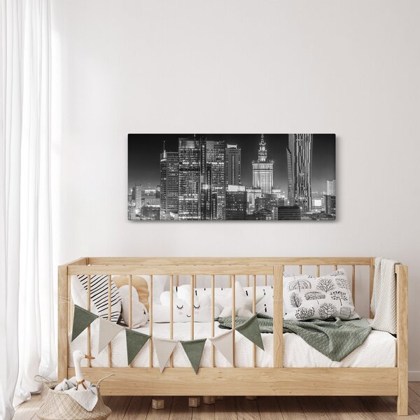 Kép - Fekete-fehér New York (120x50 cm)