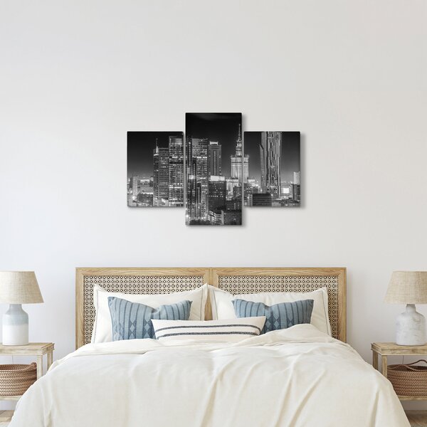 Kép - Fekete-fehér New York (90x60 cm)