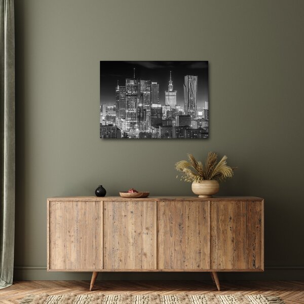 Kép - Fekete-fehér New York (70x50 cm)