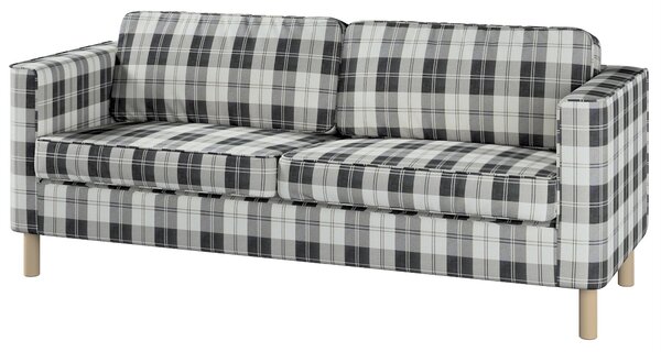 Kanapéhuzat Pärup 3 személyes Ikea kanapéhoz termék színe fekete szövet fonott, mintás