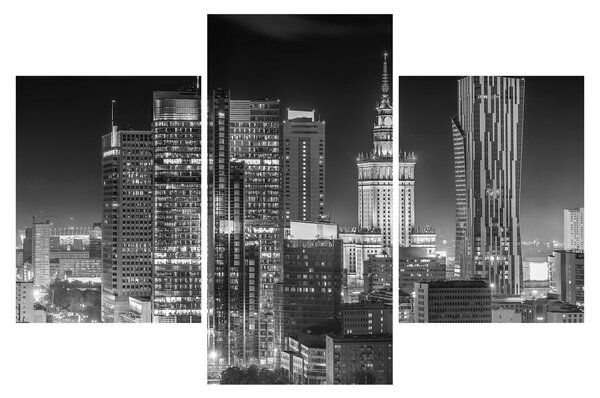 Kép - Fekete-fehér New York (90x60 cm)