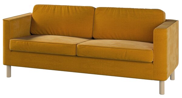 Kanapéhuzat Pärup 3 személyes Ikea kanapéhoz termék színe sárga szövet fényes, welwet