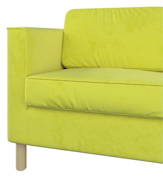 Kanapéhuzat Pärup 3 személyes Ikea kanapéhoz termék színe zöld szövet fényes, welwet