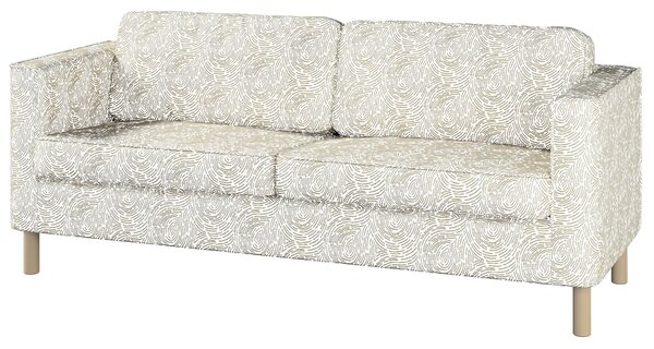 Kanapéhuzat Pärup 3 személyes Ikea kanapéhoz termék színe bézs szövet fényes, fonott, mintás