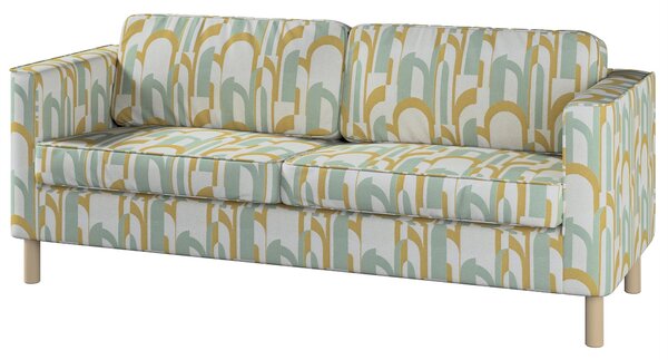 Kanapéhuzat Pärup 3 személyes Ikea kanapéhoz termék színe zöld szövet fonott, mintás