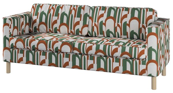 Kanapéhuzat Pärup 3 személyes Ikea kanapéhoz termék színe zöld szövet fonott, mintás