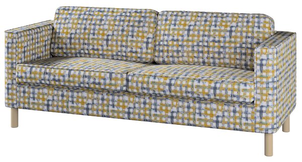 Kanapéhuzat Pärup 3 személyes Ikea kanapéhoz termék színe kék szövet fonott, mintás