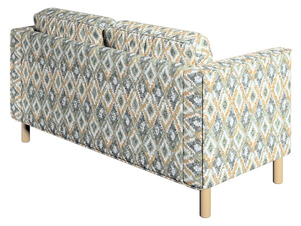 Kanapéhuzat Pärup 3 személyes Ikea kanapéhoz termék színe kék szövet fonott, mintás