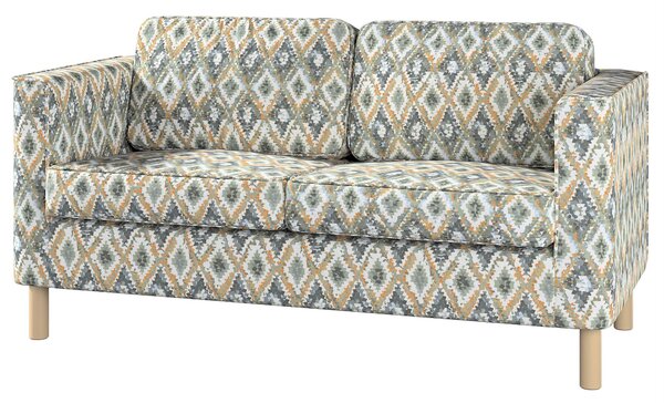 Kanapéhuzat Pärup 3 személyes Ikea kanapéhoz termék színe kék szövet fonott, mintás