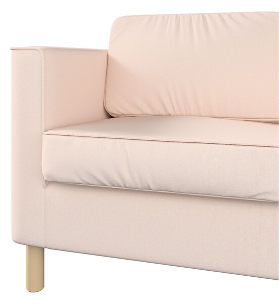 Kanapéhuzat Pärup 3 személyes Ikea kanapéhoz termék színe rózsaszín szövet fonott
