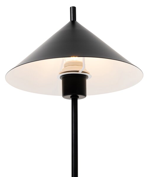 Design asztali lámpa fekete - Triangolo