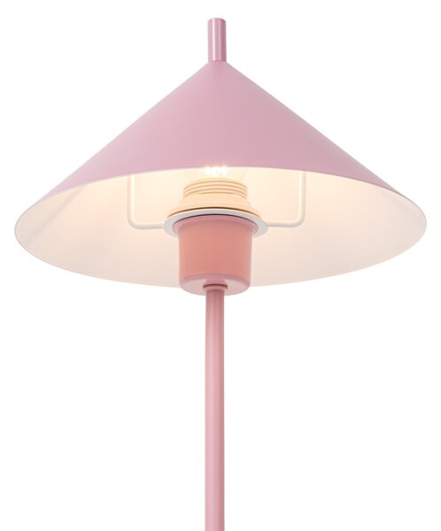 Design asztali lámpa rózsaszín - Triangolo