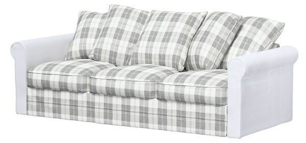 Kanapéhuzat Grönlid 3 személyes IKEA kanapéhoz termék színe szürke szövet fonott, mintás