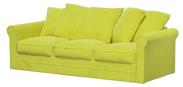 Kanapéhuzat Grönlid 3 személyes IKEA kanapéhoz termék színe zöld szövet fényes, welwet