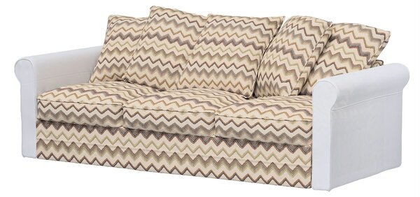 Kanapéhuzat Grönlid 3 személyes IKEA kanapéhoz termék színe bézs szövet fonott, mintás