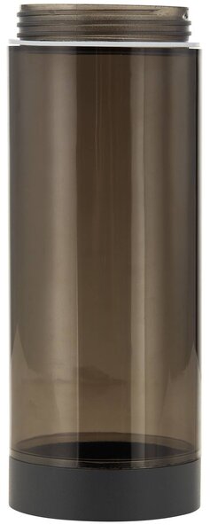 Lindby Statius állólámpa, antracit, vas, érzékelő, 45 cm, Fekete, fém, Modern