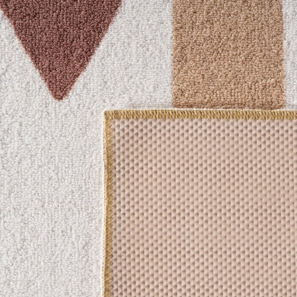 Krémszínű mosható gyerek szőnyeg 120x170 cm Coco 1132 – Ayyildiz Carpets