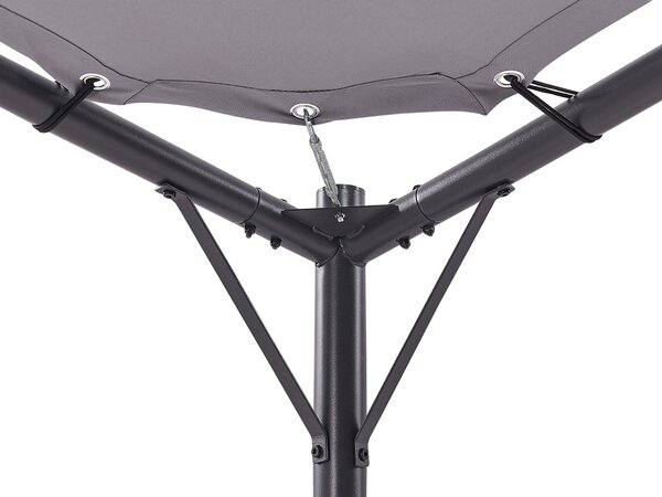 Pavilon AVENTINE Fém 300 cm 300 cm Szürke