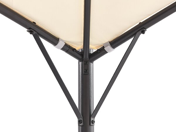 Pavilon VOMERO Fém 305 cm 305 cm Bézs
