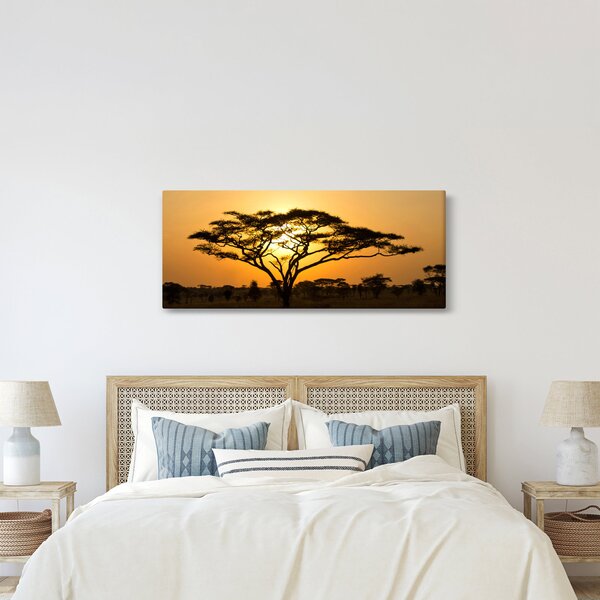 Kép - afrikai szavanna (120x50 cm)