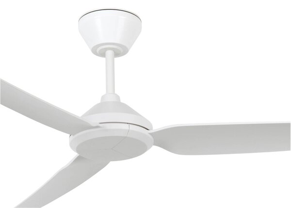 Beacon Lighting mennyezeti ventilátor, Polis fehér, DC, csendes, Ø 137 cm, IP55, Fehér / opál, Nappali / Étkező, Műanyag, Modern