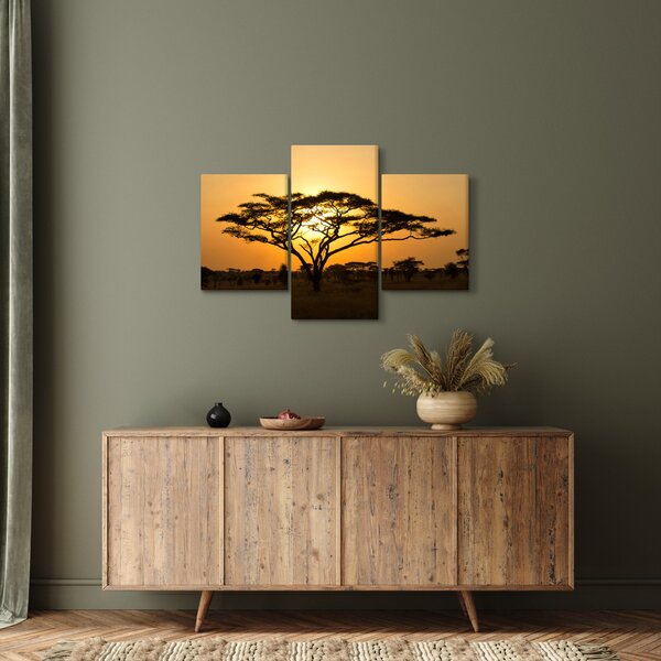 Kép - afrikai szavanna (90x60 cm)