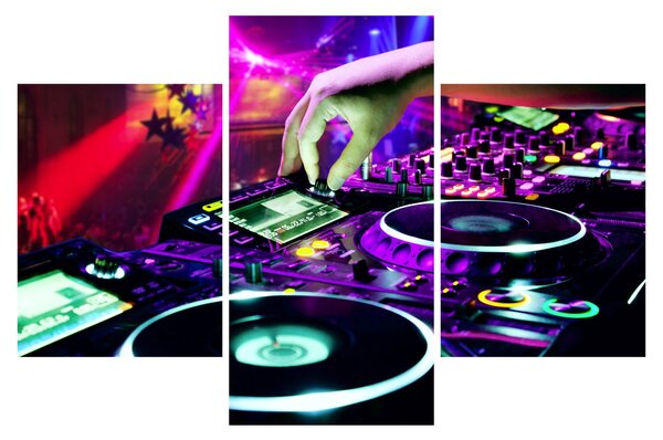 Kép - DJ (90x60 cm)