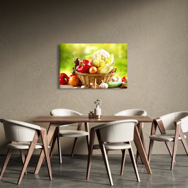Kép - Zöldségek (90x60 cm)