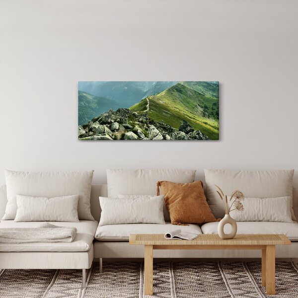 Kép - Hegyi táj (120x50 cm)