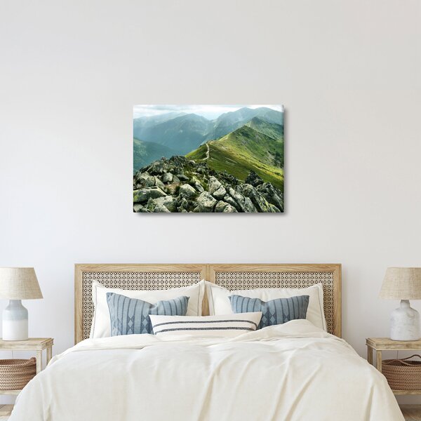 Kép - Hegyi táj (70x50 cm)