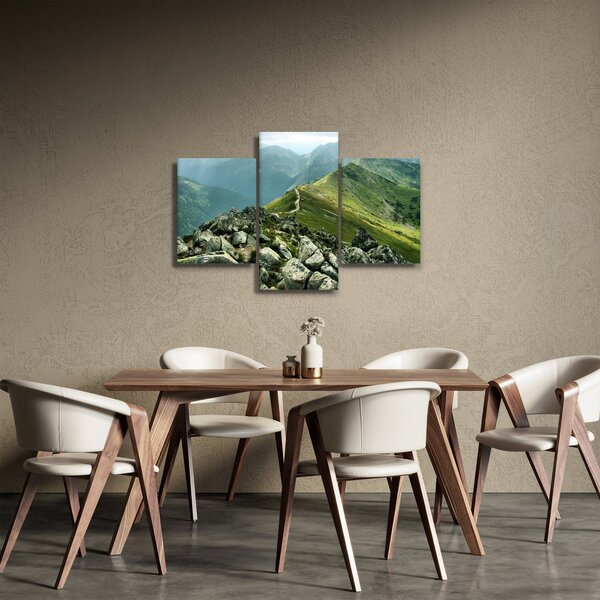 Kép - Hegyi táj (90x60 cm)