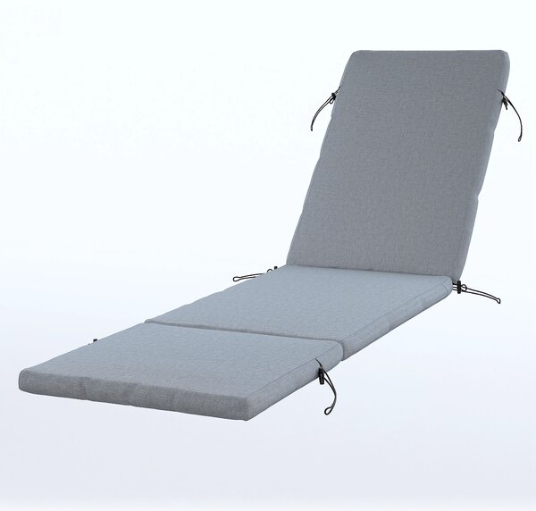 Duvholmen fekvőpárna párnahuzat 190x60cm (NÄMMARÖ, SEGERÖN) termék színe fekete szövet kültéri outdoor, fonott