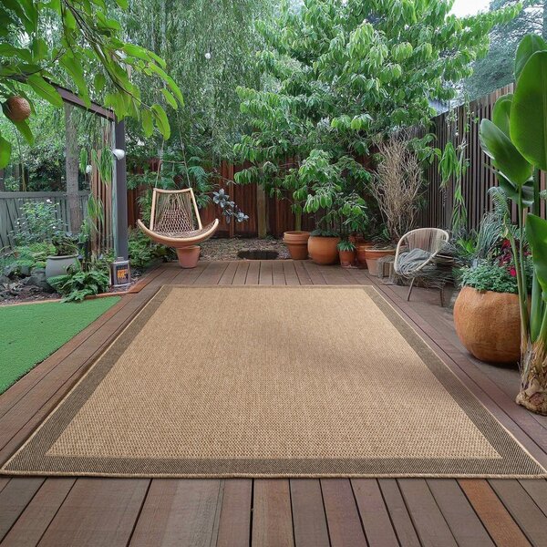 Barna kültéri-beltéri szőnyeg 80x150 cm Timber 1402 – Ayyildiz Carpets