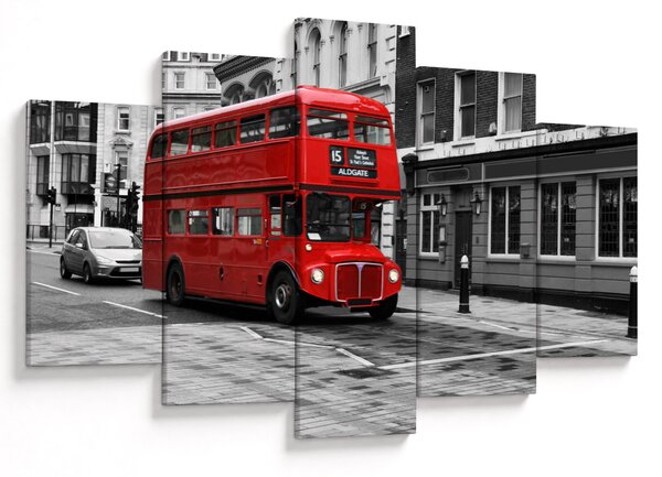 Kép - London busszal (150x105 cm)
