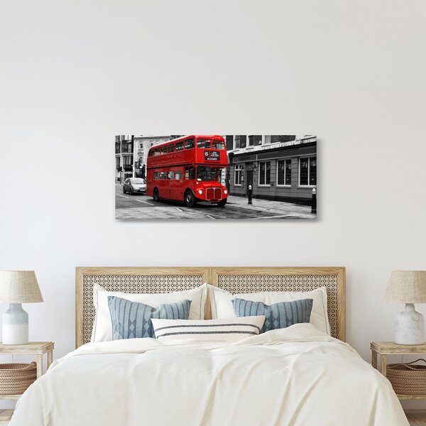 Kép - London busszal (120x50 cm)