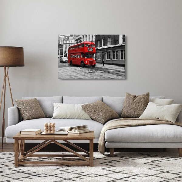 Kép - London busszal (90x60 cm)