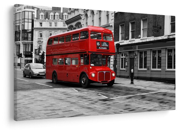 Kép - London busszal (90x60 cm)