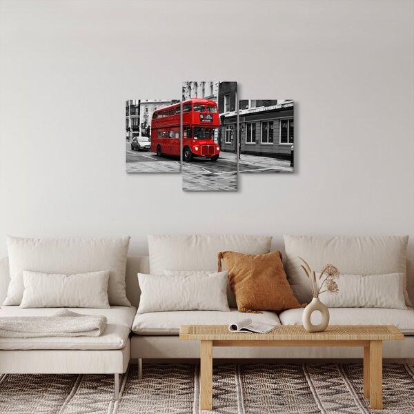 Kép - London busszal (90x60 cm)