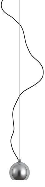 Design függőlámpa króm 1 fázisú sínrendszerhez - Slimline Sara